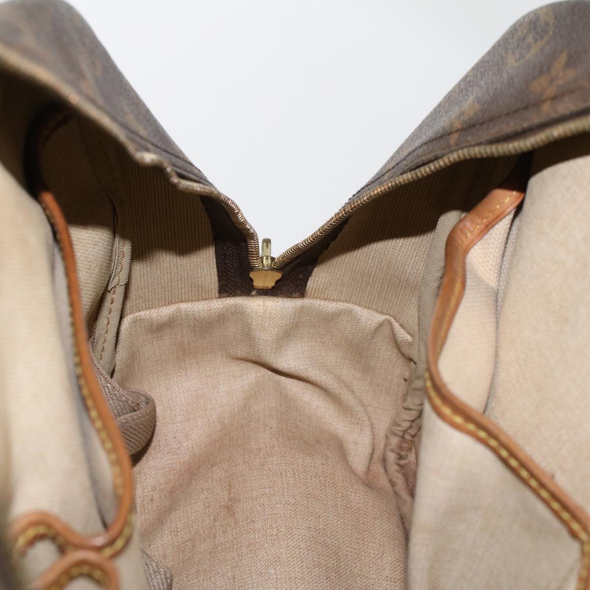 LOUIS VUITTON Monogram Deauville Hand Bag M47270 LV 44366