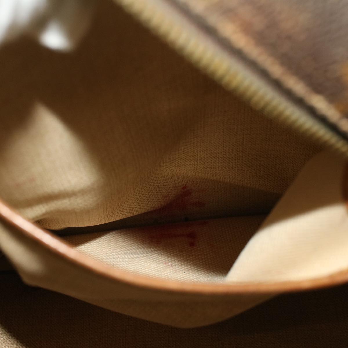 LOUIS VUITTON Monogram Deauville Hand Bag M47270 LV 44366