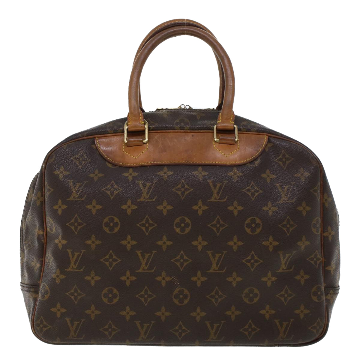 LOUIS VUITTON Monogram Deauville Hand Bag M47270 LV 44366