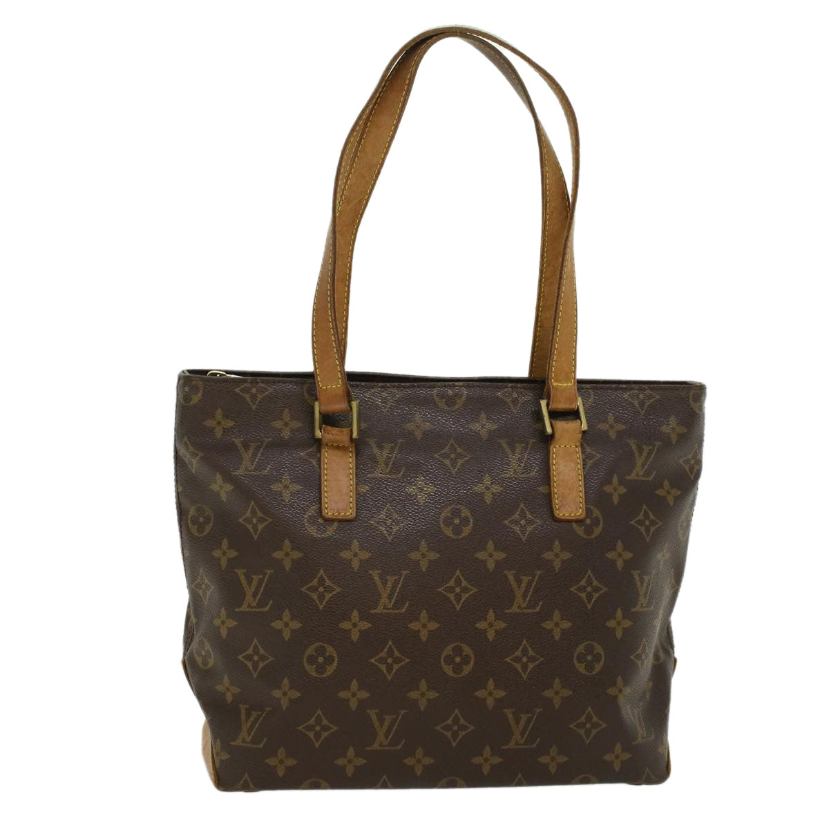 LOUIS VUITTON Monogram Cabas Piano Tote Bag M51148 LV 44375