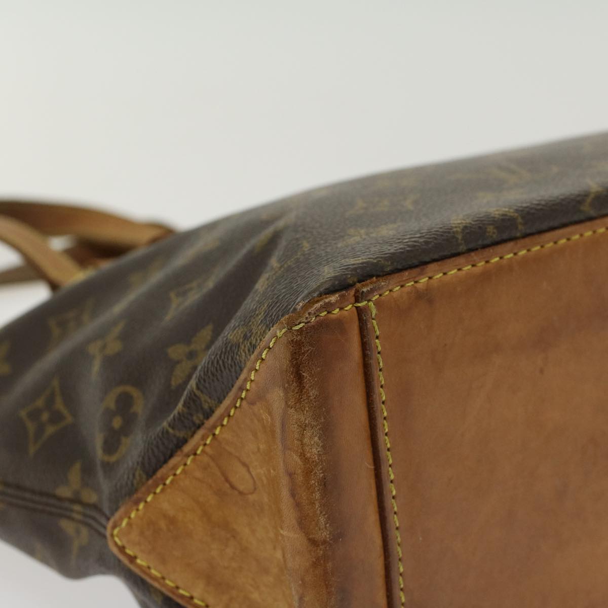 LOUIS VUITTON Monogram Cabas Piano Tote Bag M51148 LV 44375