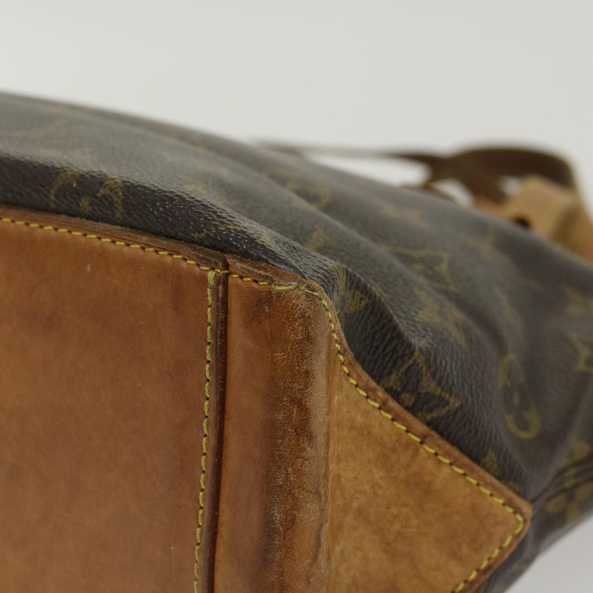 LOUIS VUITTON Monogram Cabas Piano Tote Bag M51148 LV 44375