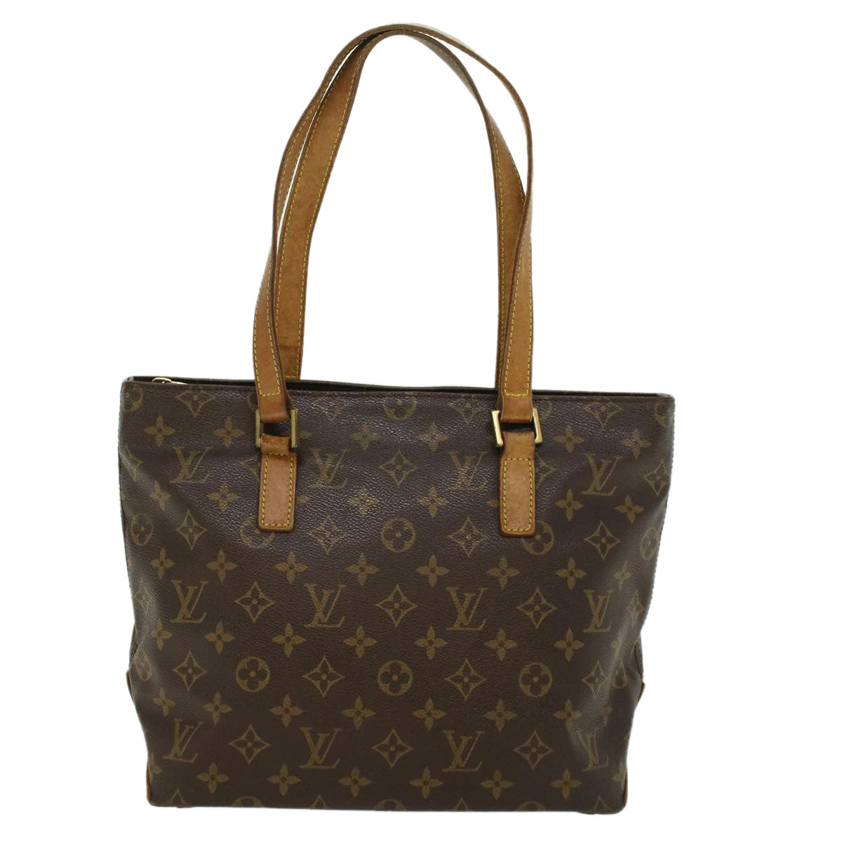 LOUIS VUITTON Monogram Cabas Piano Tote Bag M51148 LV 44375