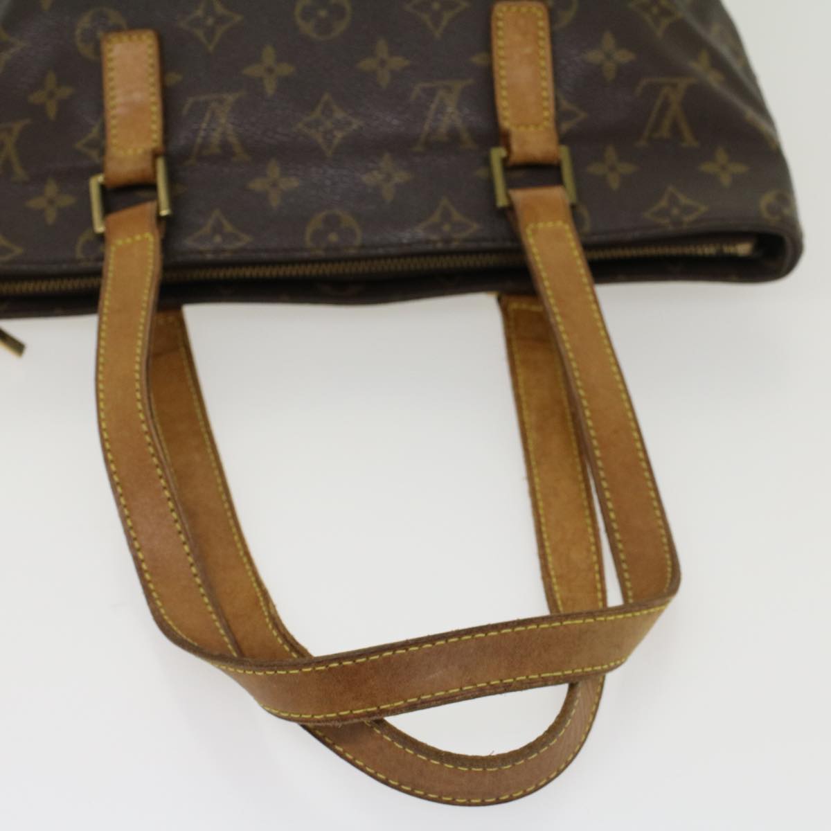 LOUIS VUITTON Monogram Cabas Piano Tote Bag M51148 LV 44375