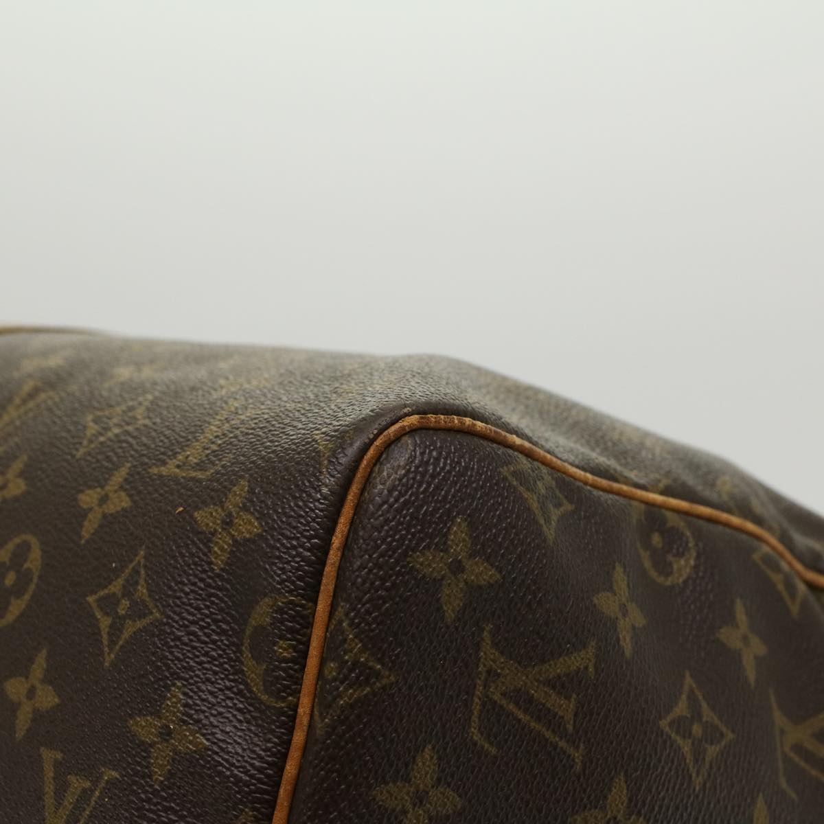 LOUIS VUITTON Monogram Keepall 55 Boston Bag M41424 LV 44385