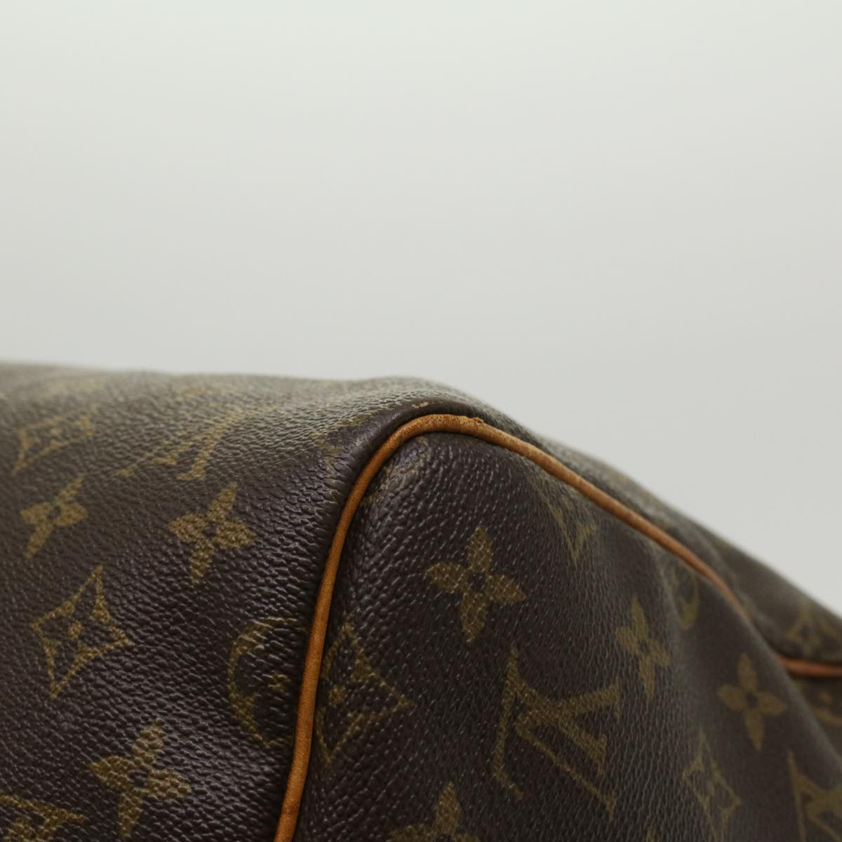 LOUIS VUITTON Monogram Keepall 55 Boston Bag M41424 LV 44385
