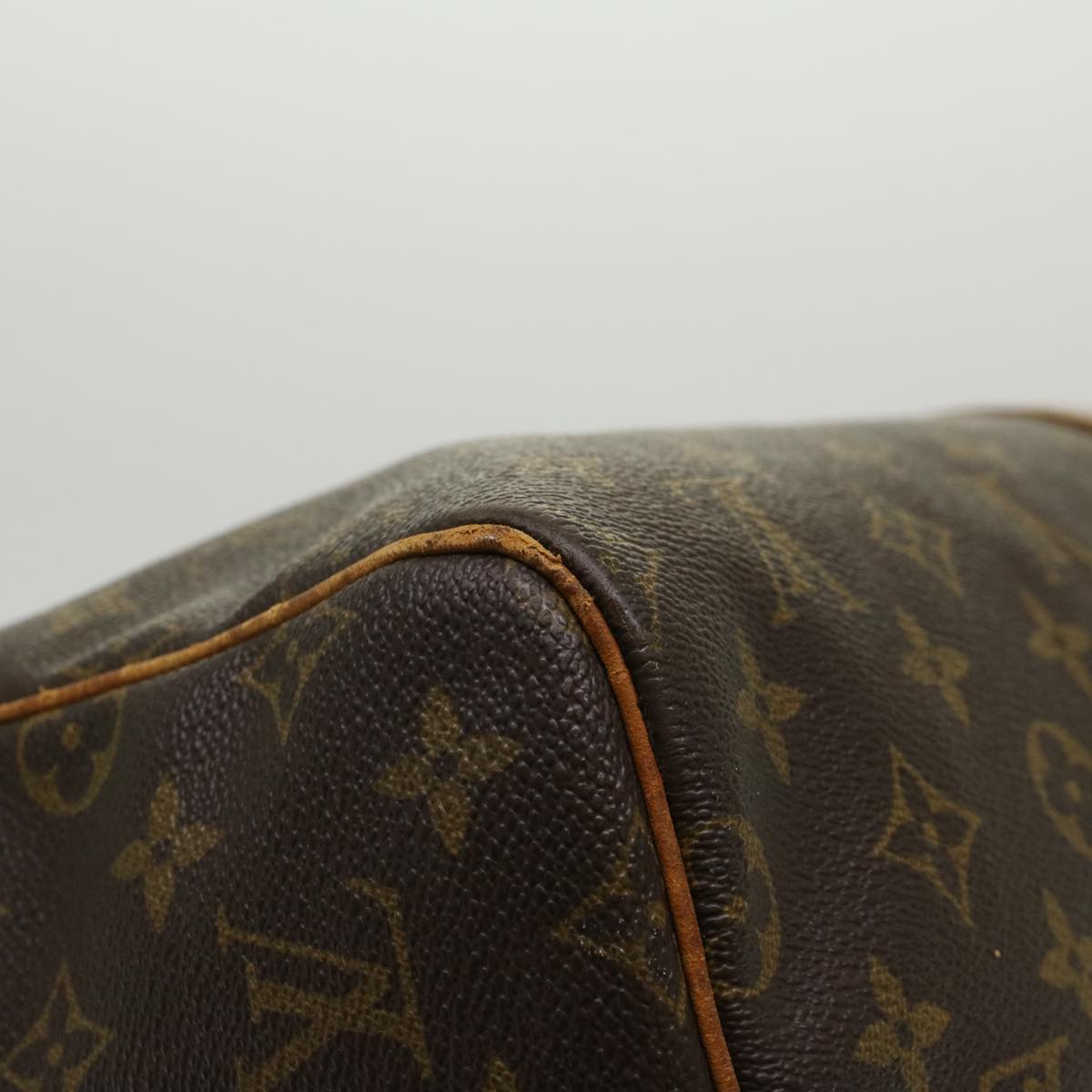 LOUIS VUITTON Monogram Keepall 55 Boston Bag M41424 LV 44385