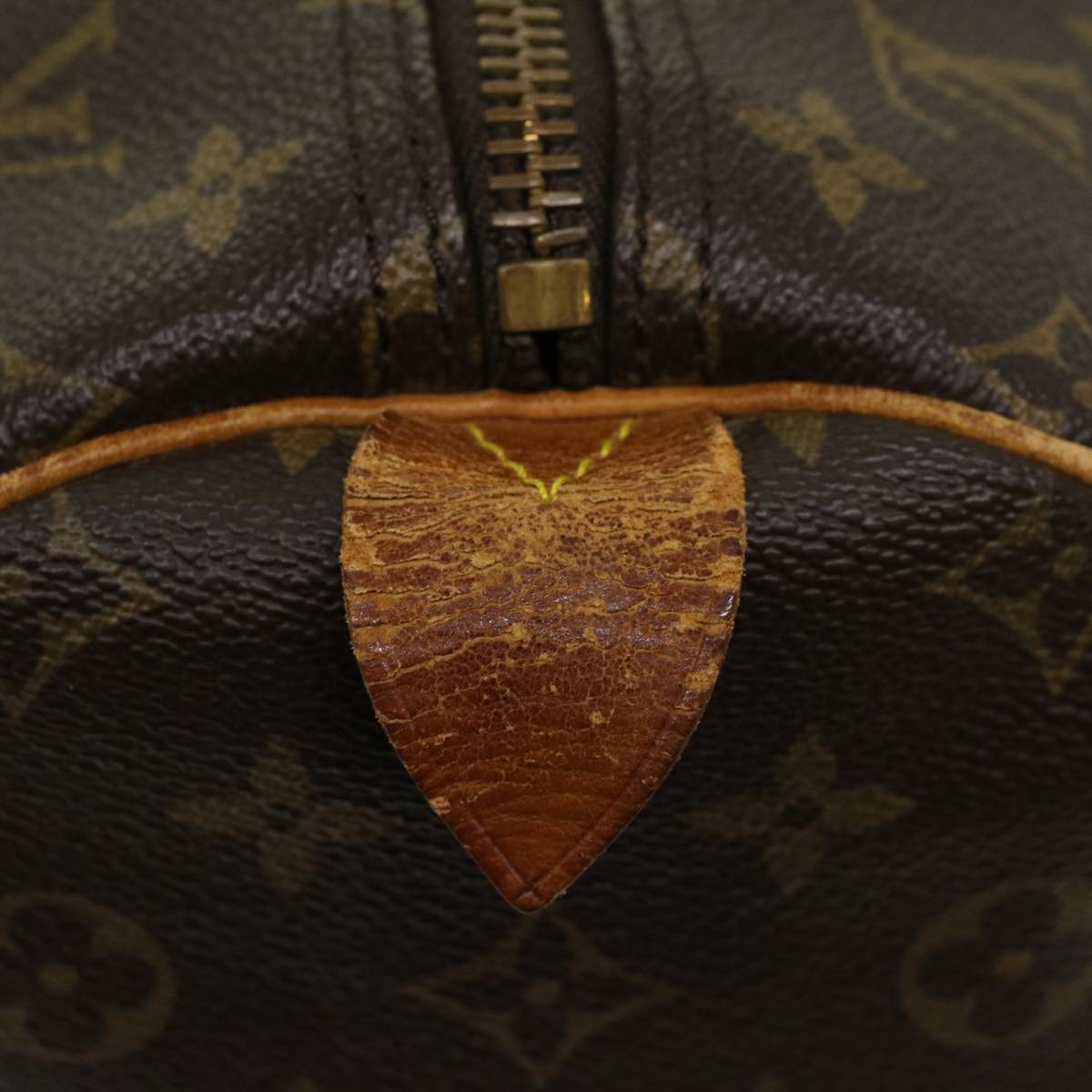 LOUIS VUITTON Monogram Keepall 55 Boston Bag M41424 LV 44385