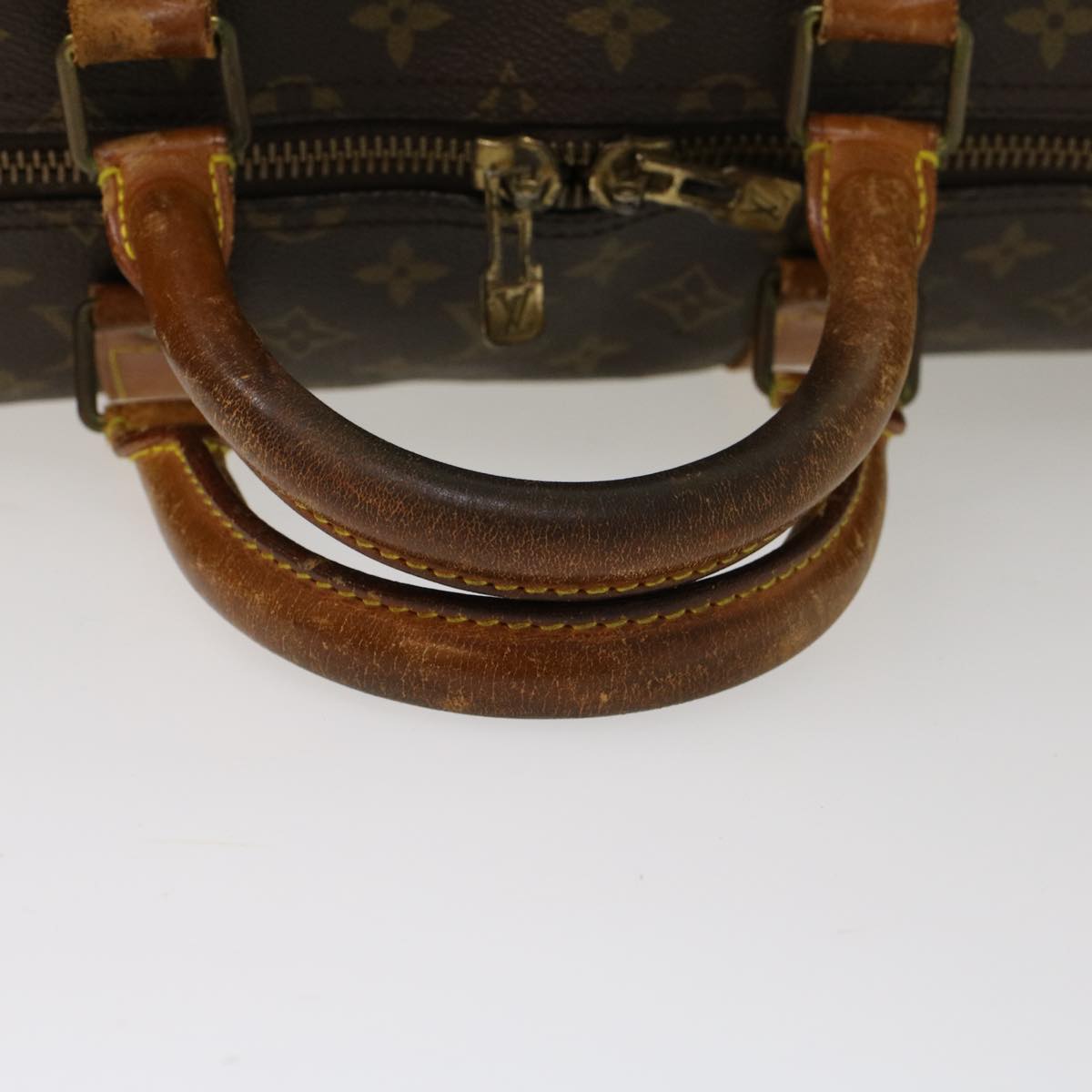LOUIS VUITTON Monogram Keepall 55 Boston Bag M41424 LV 44385