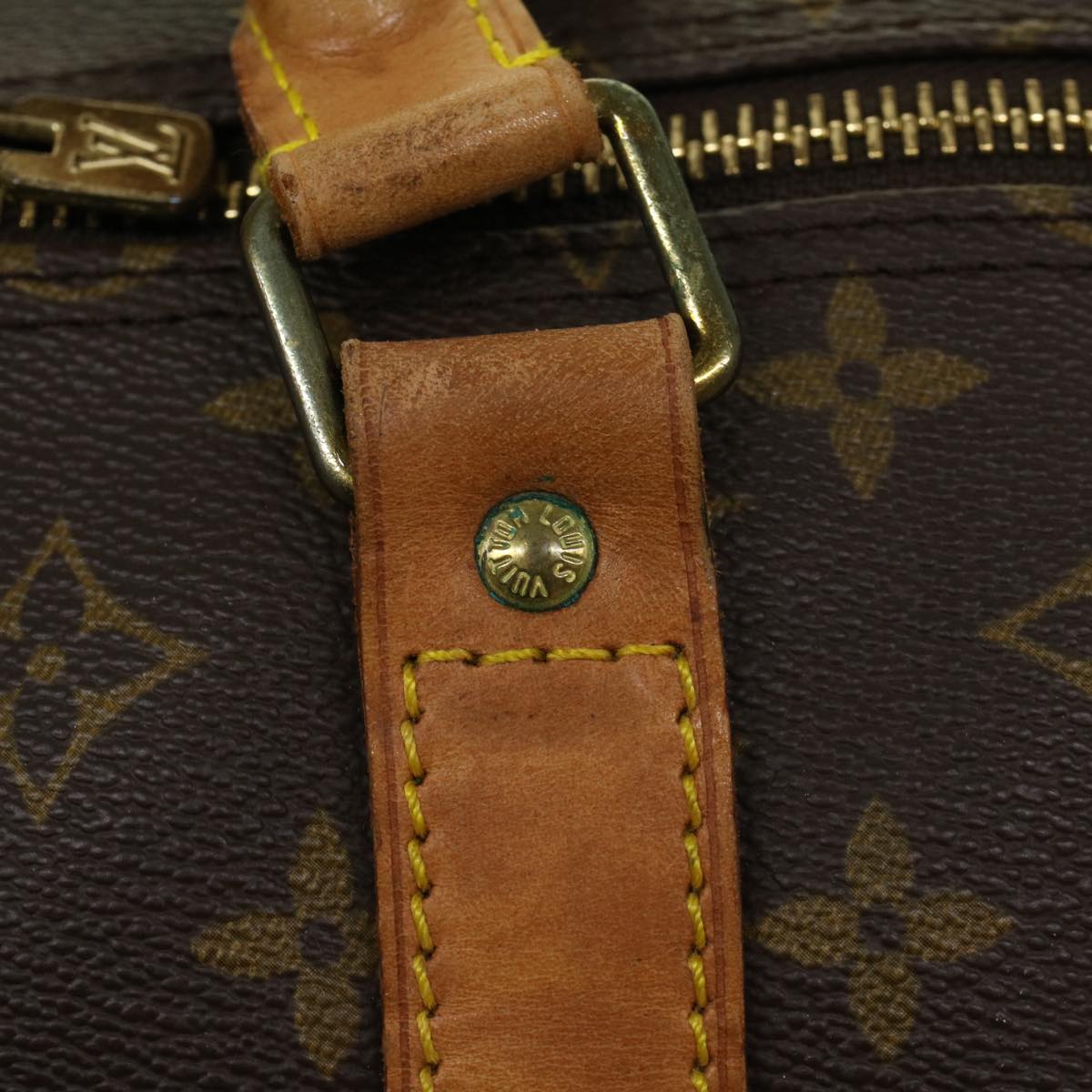 LOUIS VUITTON Monogram Keepall Bandouliere 60 Boston Bag M41412 LV 44390
