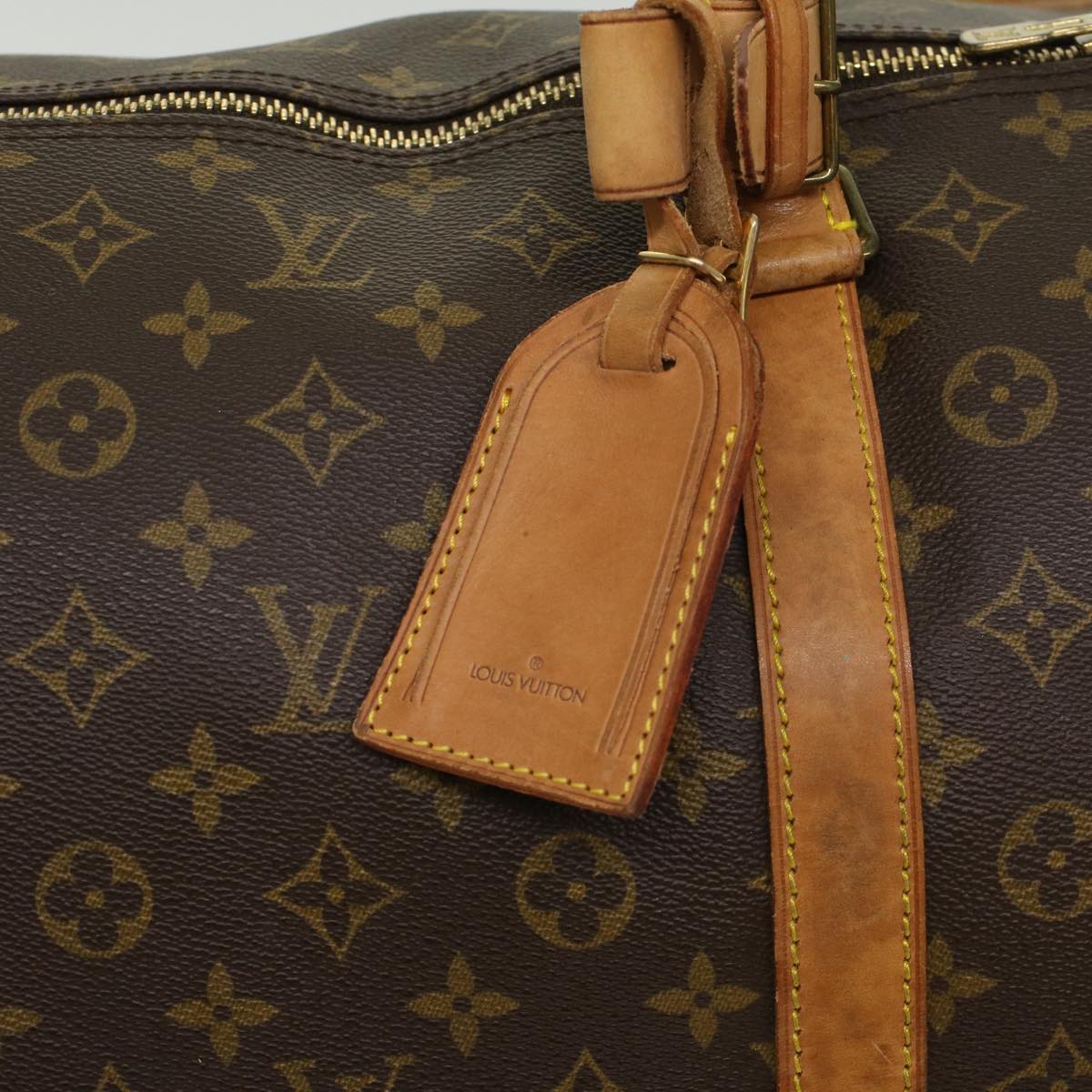 LOUIS VUITTON Monogram Keepall Bandouliere 60 Boston Bag M41412 LV 44390