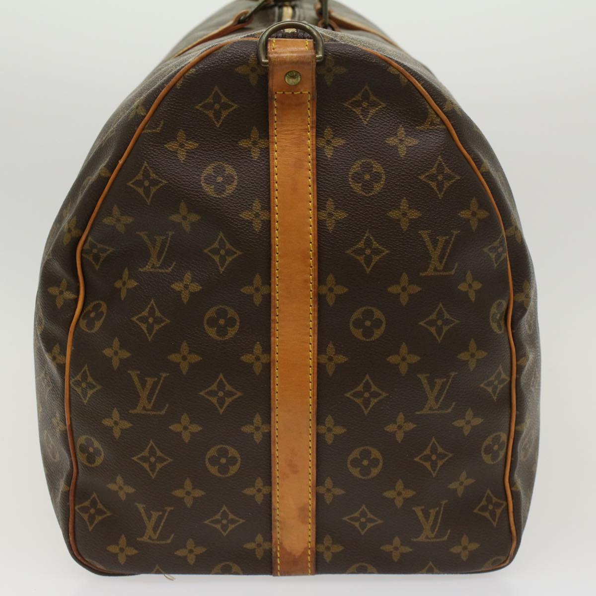LOUIS VUITTON Monogram Keepall Bandouliere 60 Boston Bag M41412 LV 44390