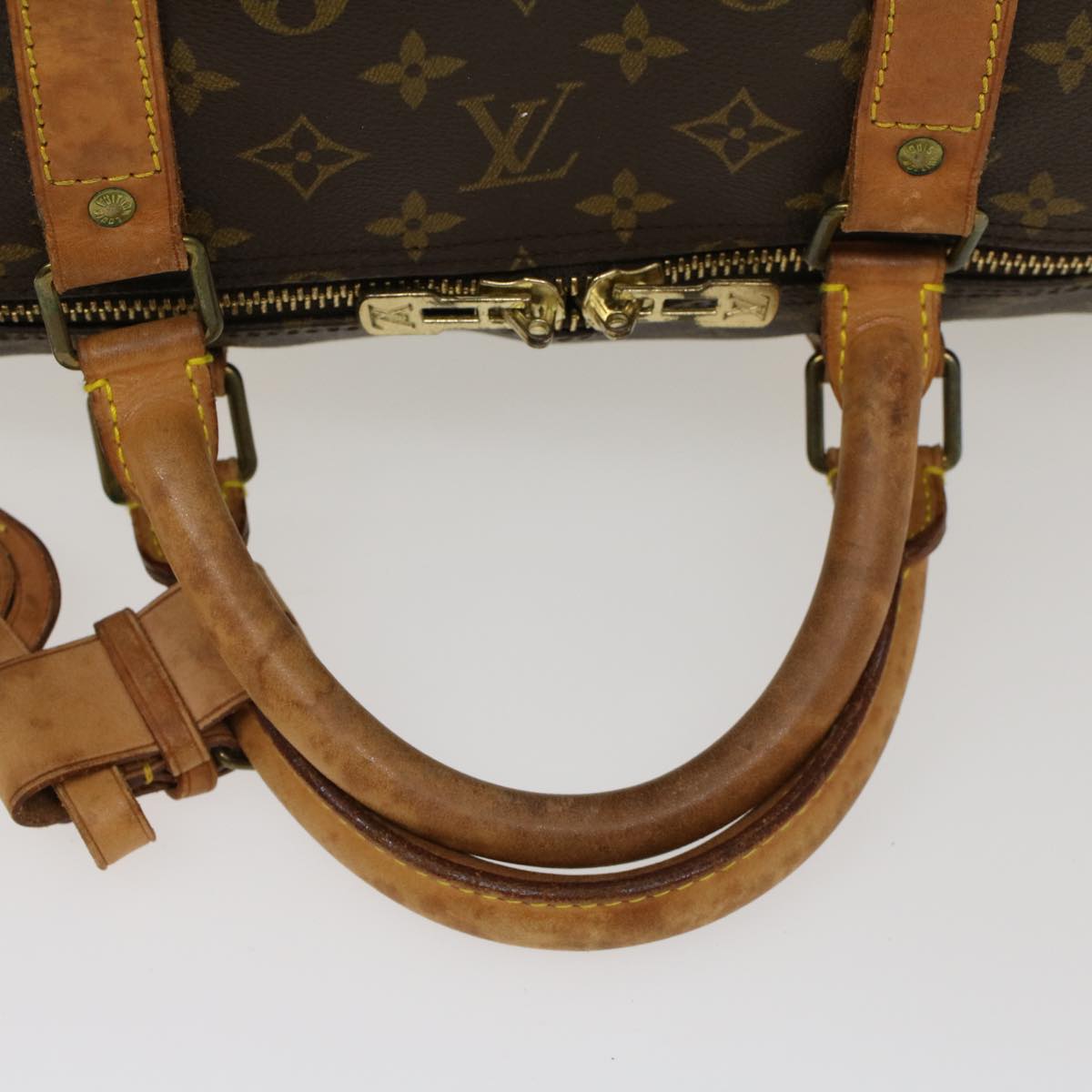 LOUIS VUITTON Monogram Keepall Bandouliere 60 Boston Bag M41412 LV 44390