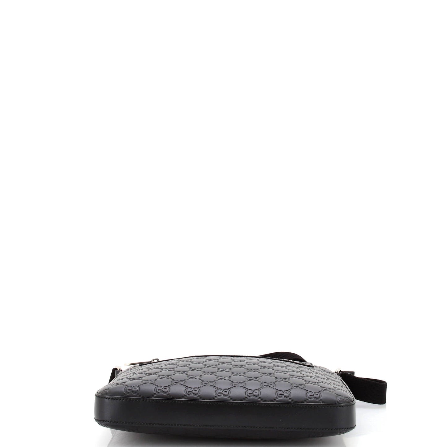 Signature Zip Messenger Bag Guccissima Leather Medium