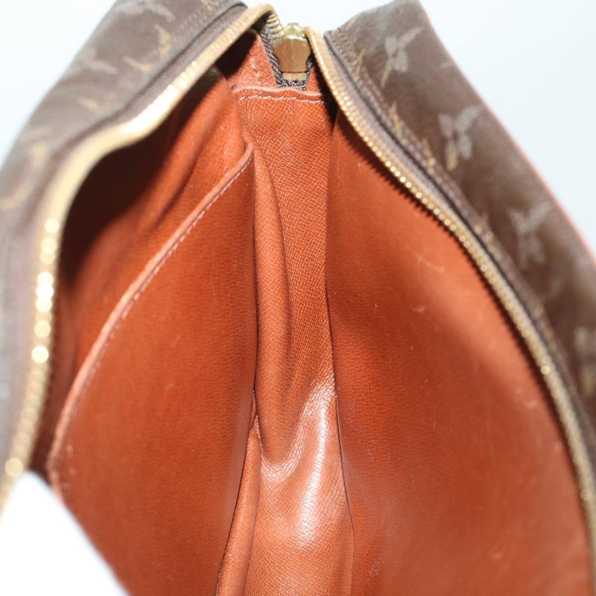 LOUIS VUITTON Monogram Compiegne 28 Clutch Bag M51845 LV 44405