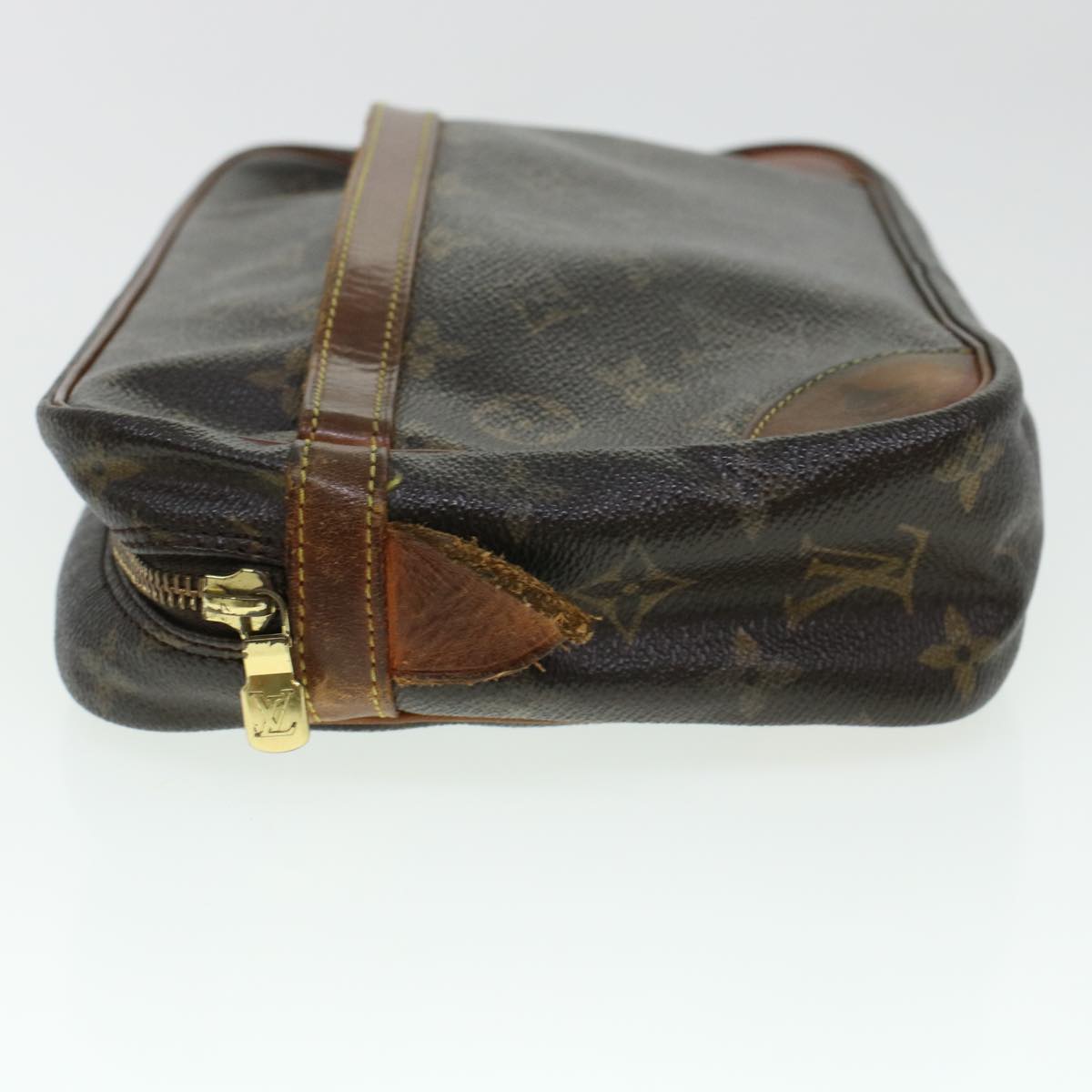 LOUIS VUITTON Monogram Compiegne 28 Clutch Bag M51845 LV 44405
