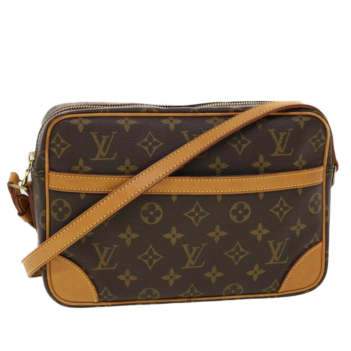 LOUIS VUITTON Monogram Trocadero 27 Shoulder Bag M51274 LV 44407