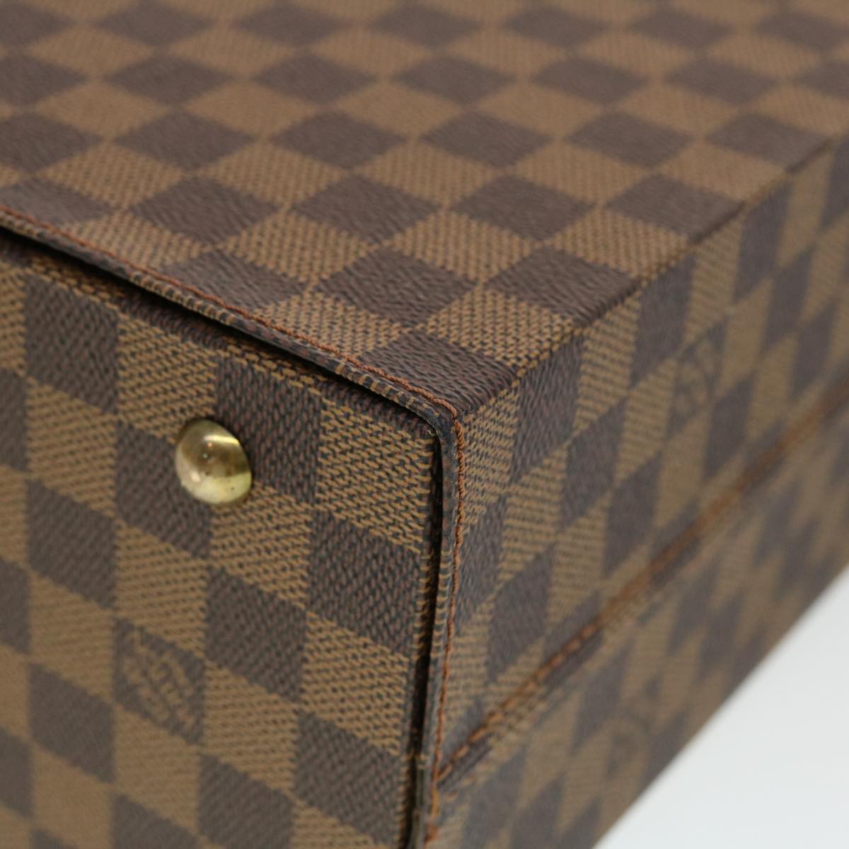 LOUIS VUITTON Damier Ebene Garbage Can SPO LV 44408A