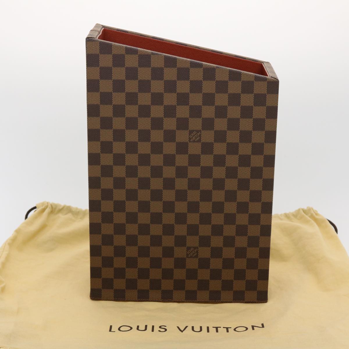 LOUIS VUITTON Damier Ebene Garbage Can SPO LV 44408A