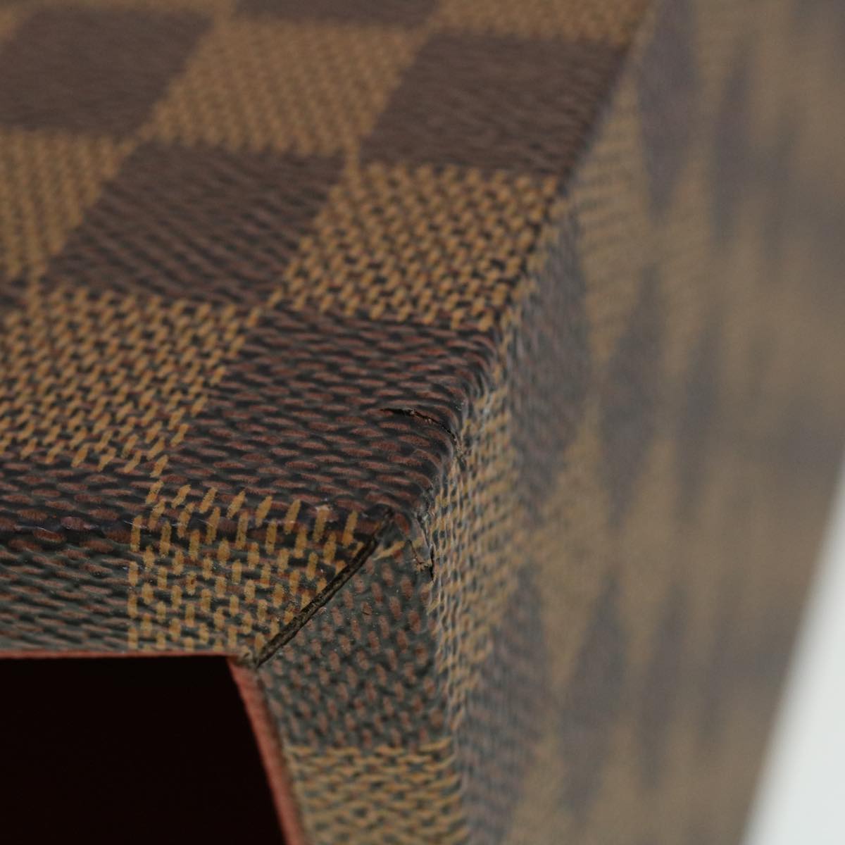 LOUIS VUITTON Damier Ebene Garbage Can SPO LV 44408A