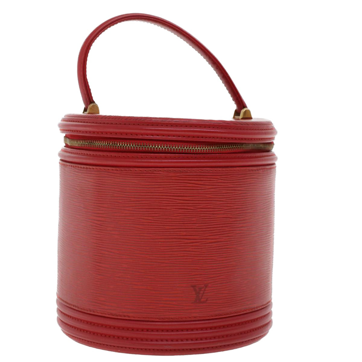 LOUIS VUITTON Epi Cannes Hand Bag Red M48037 LV 44411