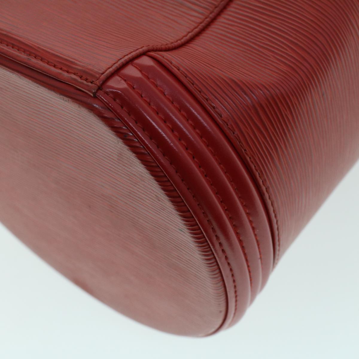 LOUIS VUITTON Epi Cannes Hand Bag Red M48037 LV 44411