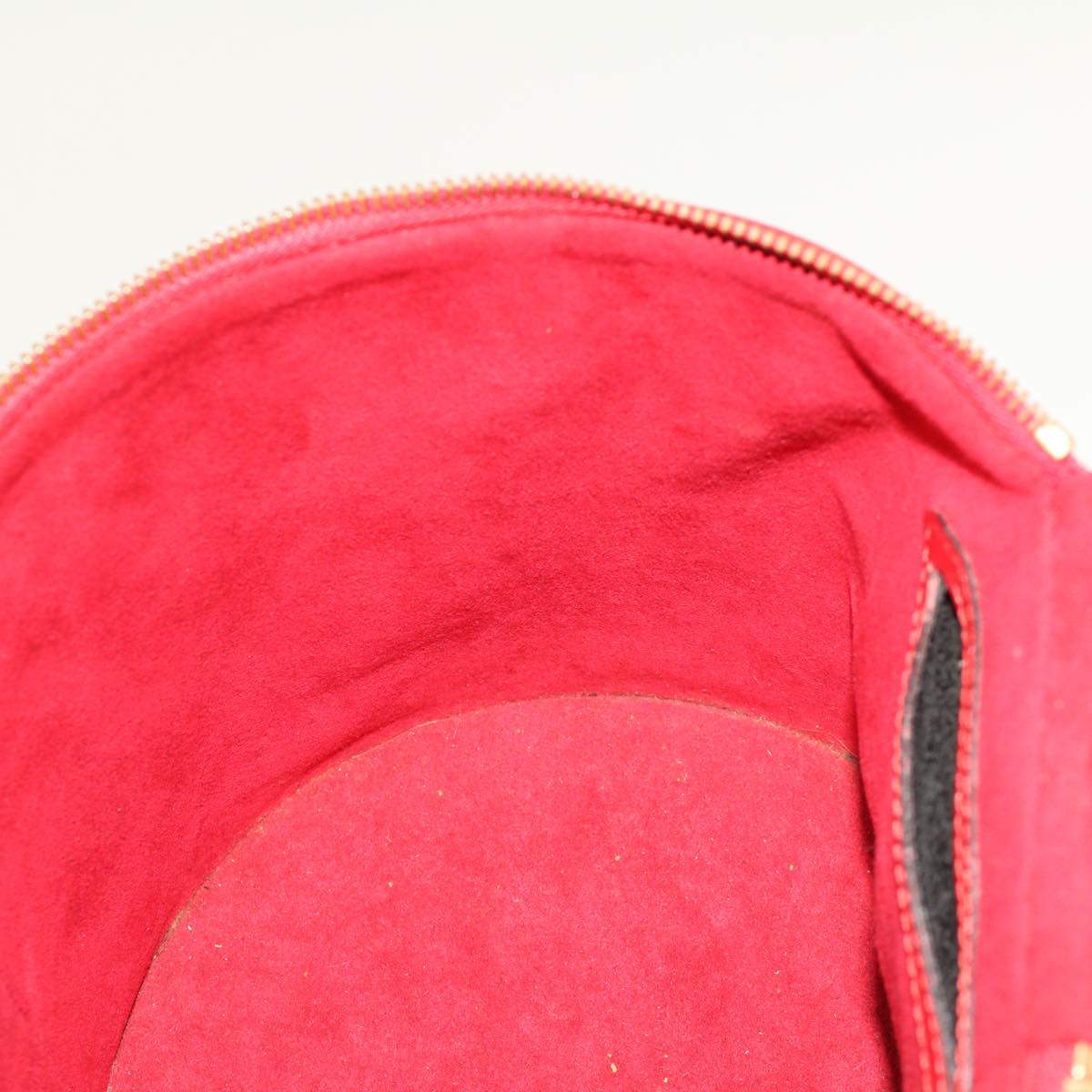 LOUIS VUITTON Epi Cannes Hand Bag Red M48037 LV 44411