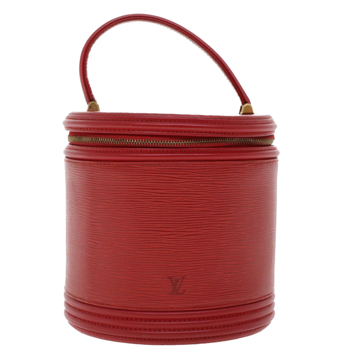 LOUIS VUITTON Epi Cannes Hand Bag Red M48037 LV 44411