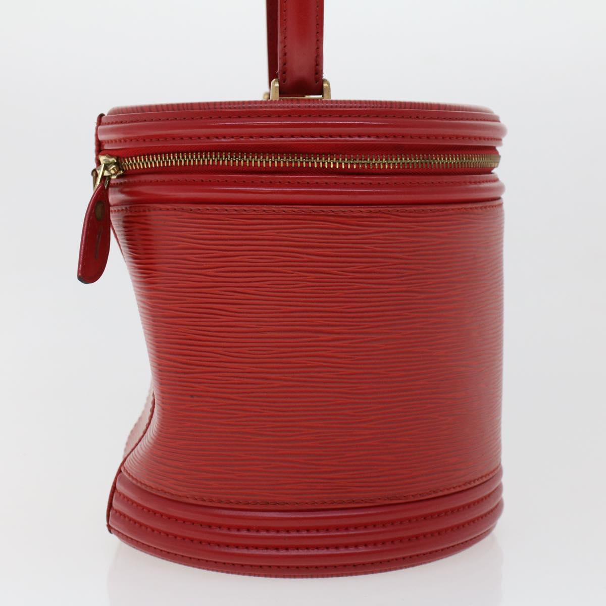 LOUIS VUITTON Epi Cannes Hand Bag Red M48037 LV 44411