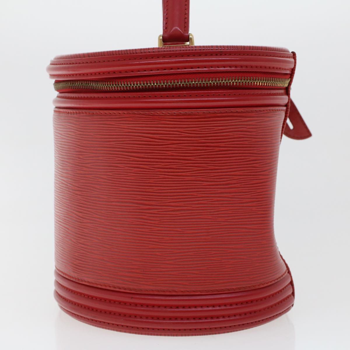LOUIS VUITTON Epi Cannes Hand Bag Red M48037 LV 44411