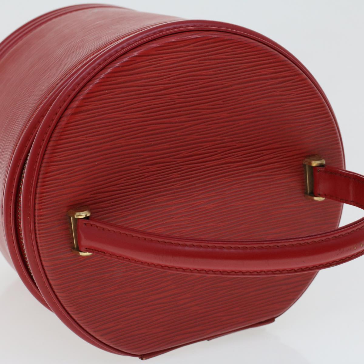 LOUIS VUITTON Epi Cannes Hand Bag Red M48037 LV 44411