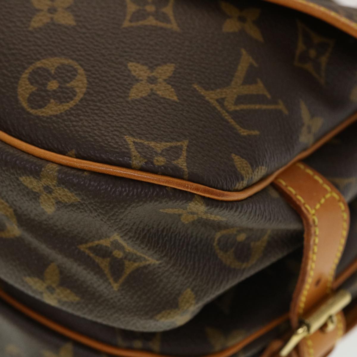 LOUIS VUITTON Monogram Saumur 30 Shoulder Bag M42256 LV 44417