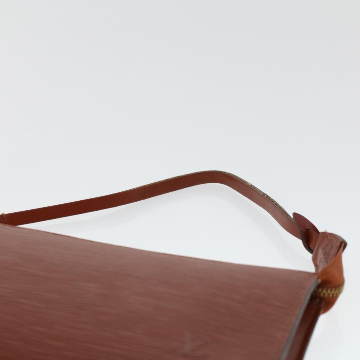 LOUIS VUITTON Epi Pochette Accessoires Pouch Brown M52953 LV 44418