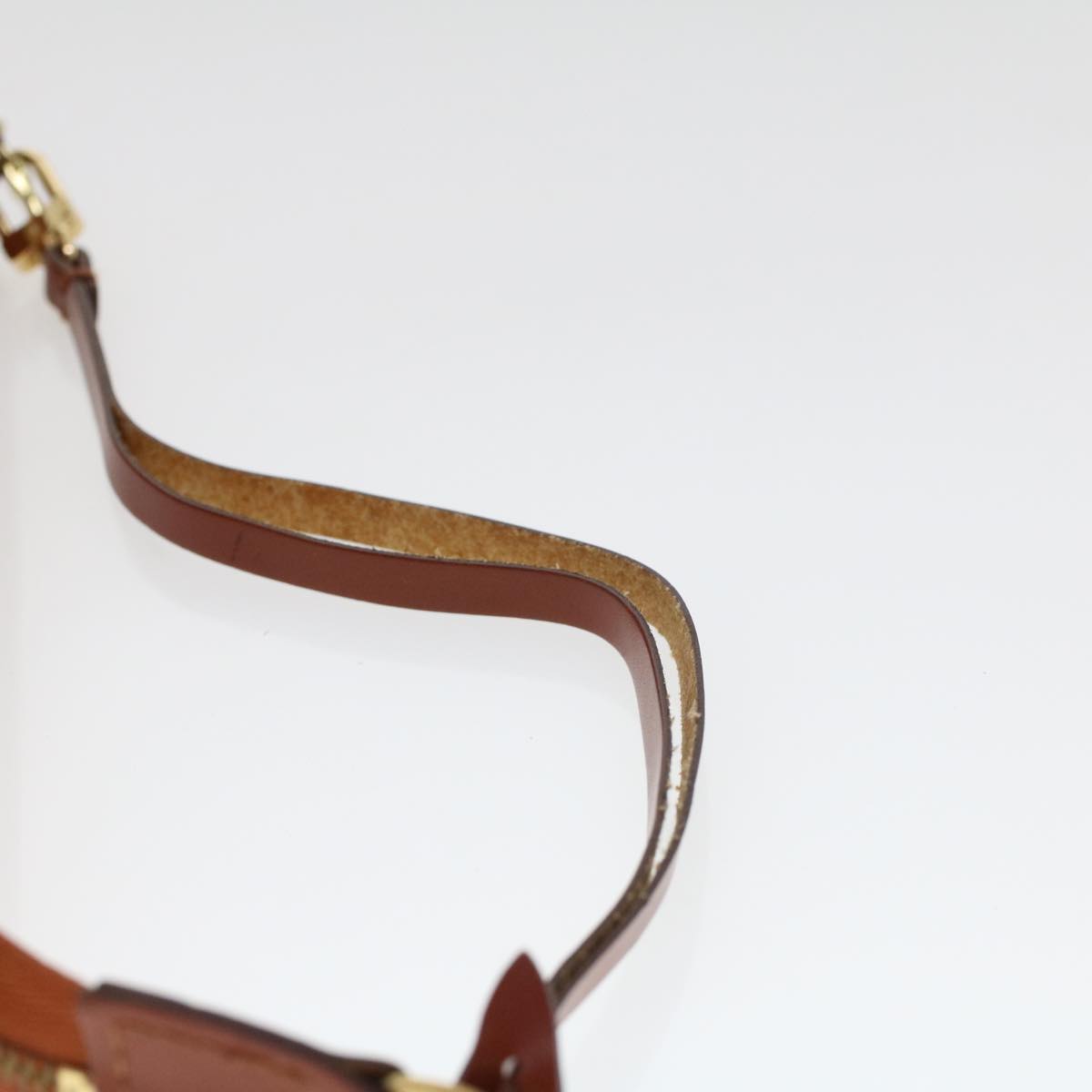 LOUIS VUITTON Epi Pochette Accessoires Pouch Brown M52953 LV 44418