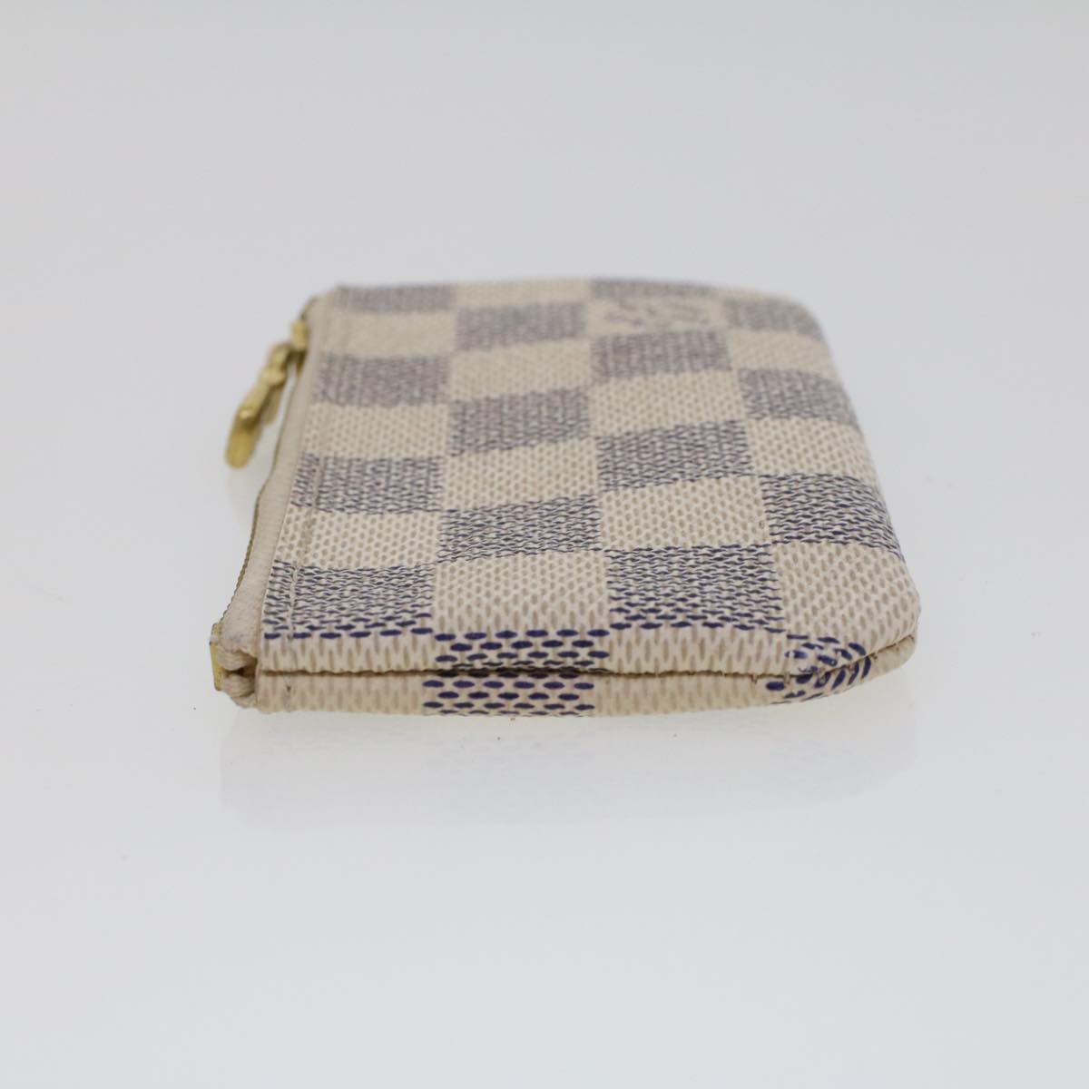LOUIS VUITTON Damier Azur Pochette Cles Coin Purse N62659 LV 44422