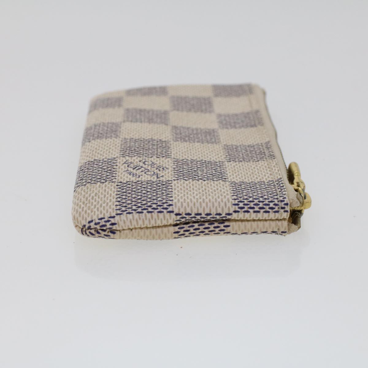 LOUIS VUITTON Damier Azur Pochette Cles Coin Purse N62659 LV 44422
