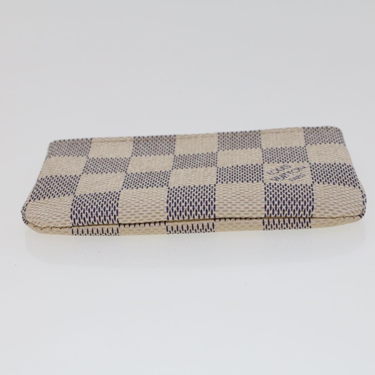 LOUIS VUITTON Damier Azur Pochette Cles Coin Purse N62659 LV 44422