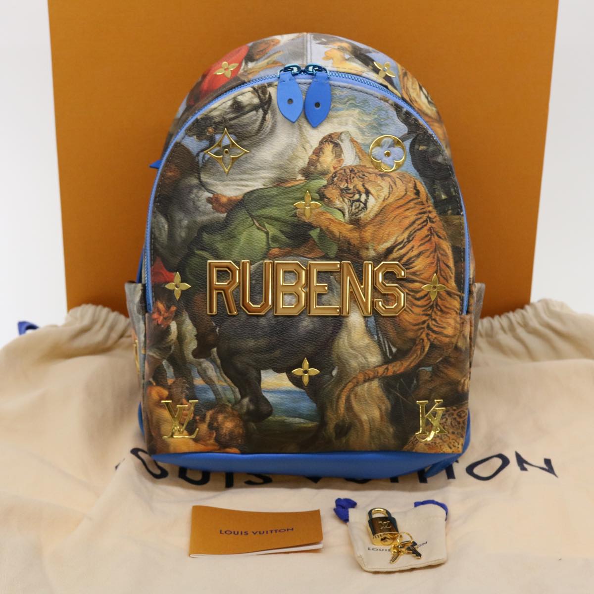 LOUIS VUITTON Masters Collection Rubens Palm Springs PM Backpack LV 44427A