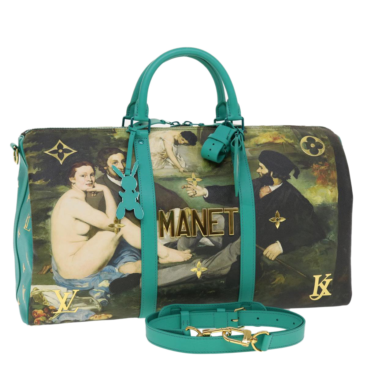 LOUIS VUITTON Masters Collection MANET Keepall Bandouliere 50 M43344 44429A