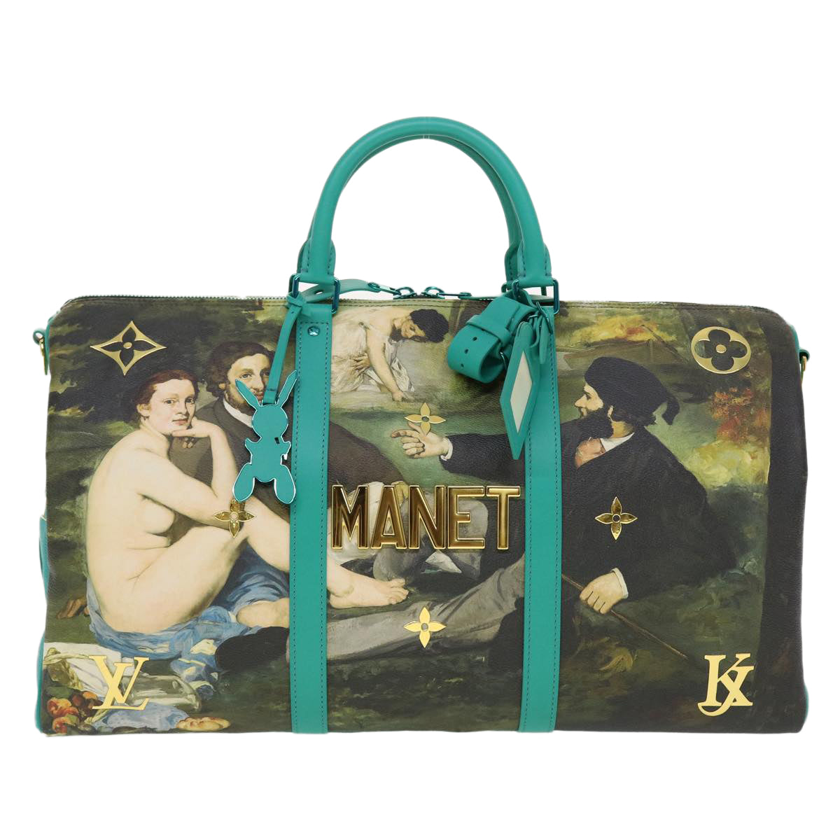 LOUIS VUITTON Masters Collection MANET Keepall Bandouliere 50 M43344 44429A