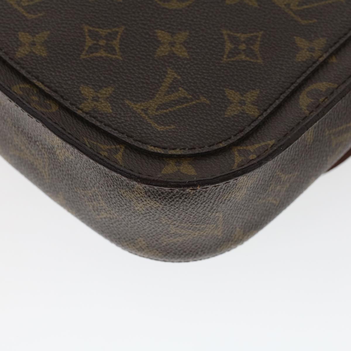 LOUIS VUITTON Monogram Saint Cloud GM Shoulder Bag M51242 LV 44432