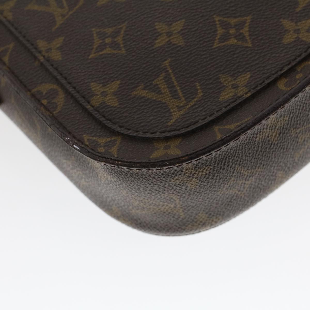 LOUIS VUITTON Monogram Saint Cloud GM Shoulder Bag M51242 LV 44432