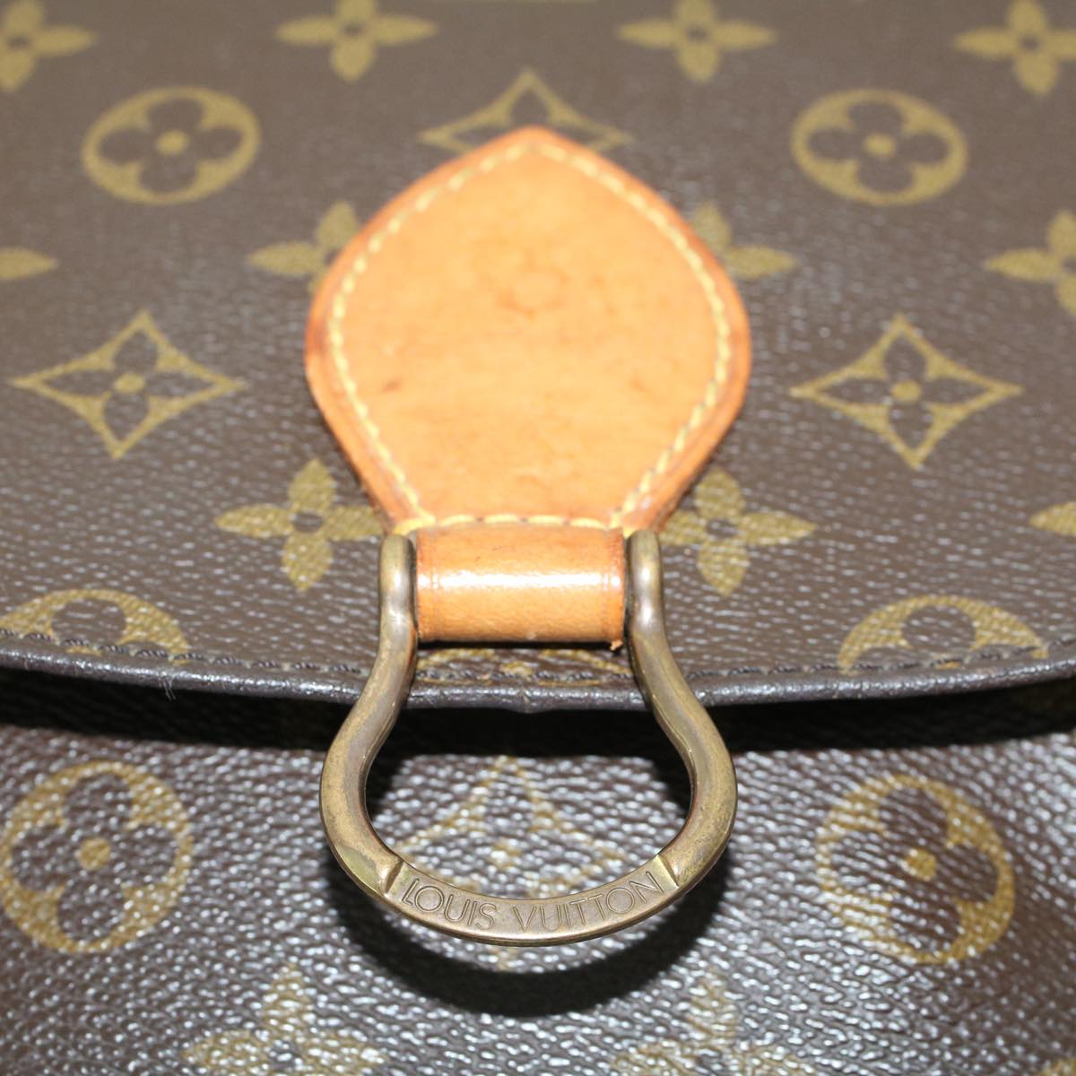 LOUIS VUITTON Monogram Saint Cloud GM Shoulder Bag M51242 LV 44432