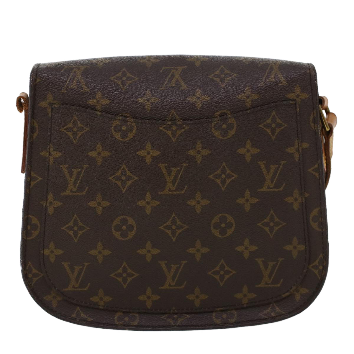 LOUIS VUITTON Monogram Saint Cloud GM Shoulder Bag M51242 LV 44432