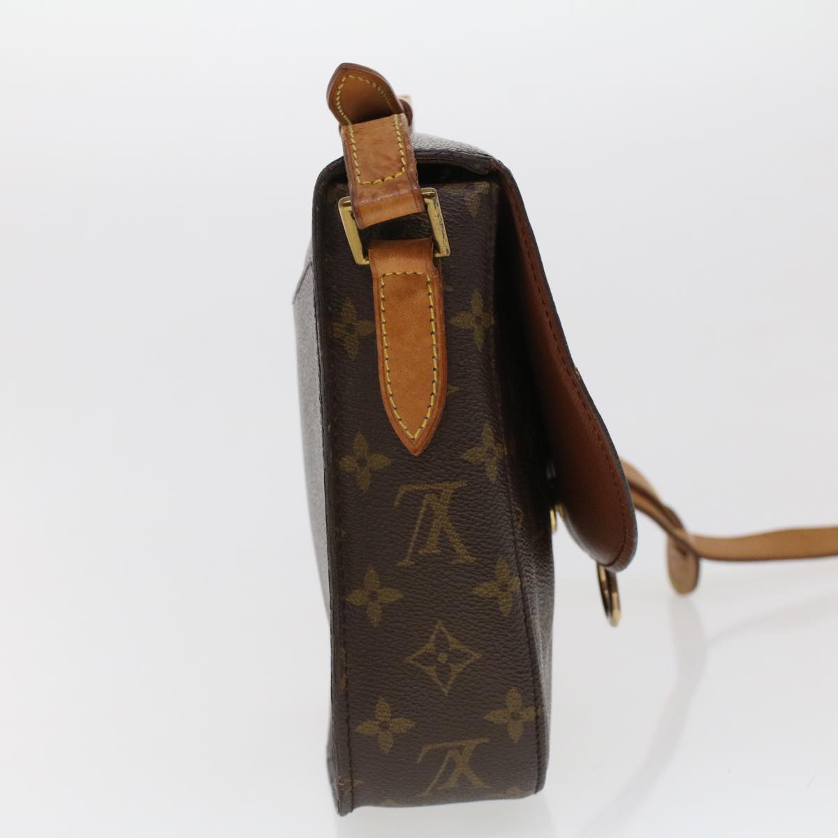 LOUIS VUITTON Monogram Saint Cloud GM Shoulder Bag M51242 LV 44432