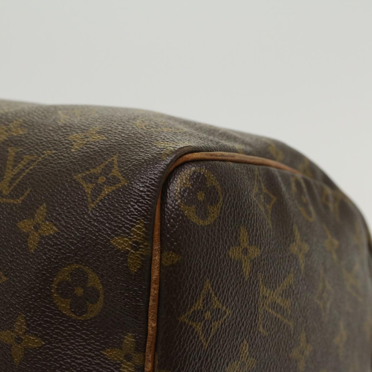 LOUIS VUITTON Monogram Speedy 35 Hand Bag M41524 LV 44435