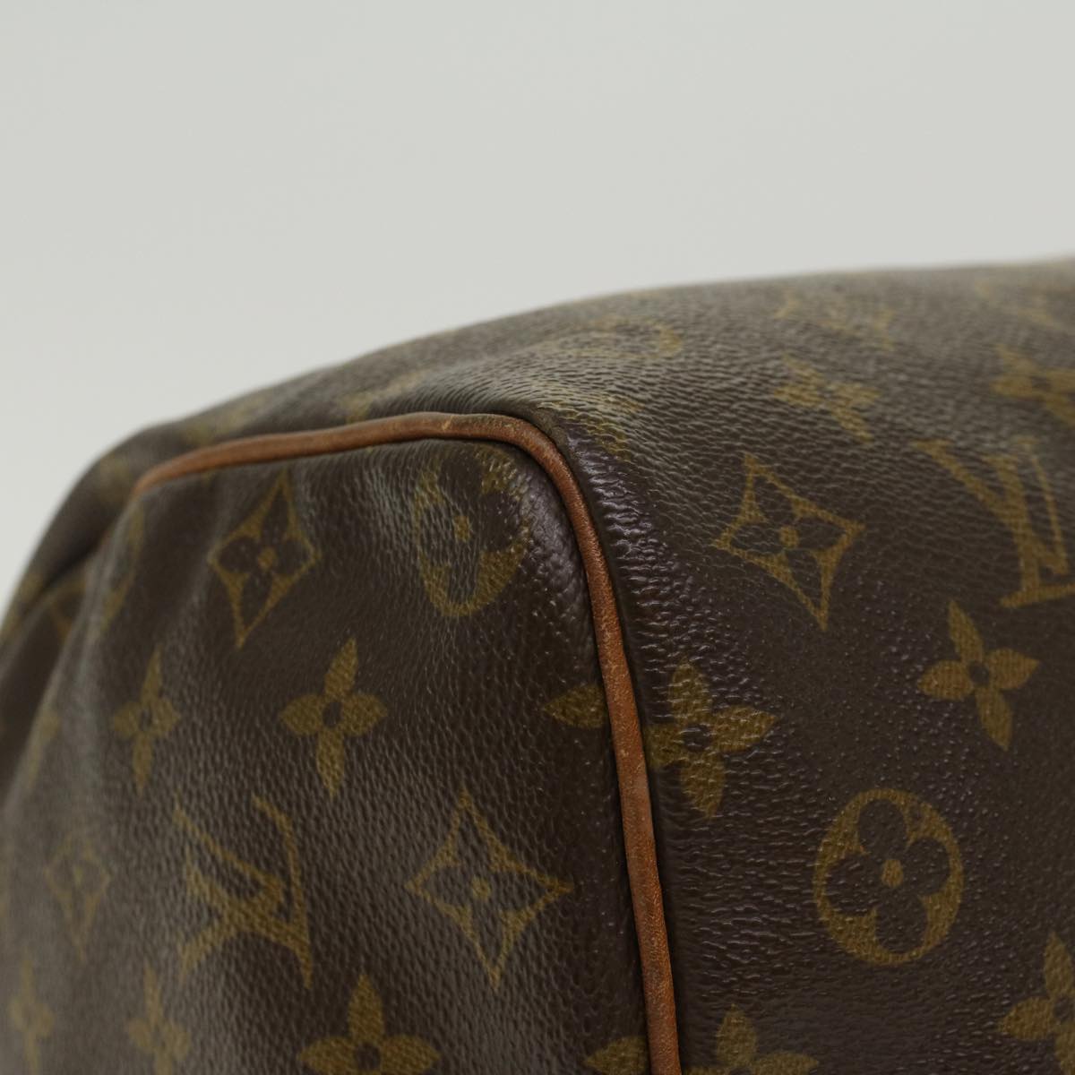 LOUIS VUITTON Monogram Speedy 35 Hand Bag M41524 LV 44435