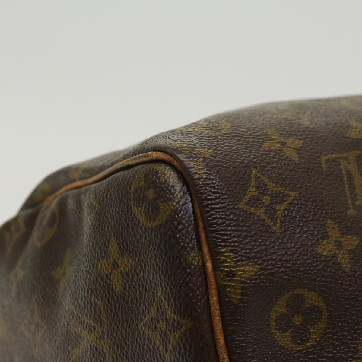 LOUIS VUITTON Monogram Speedy 35 Hand Bag M41524 LV 44435