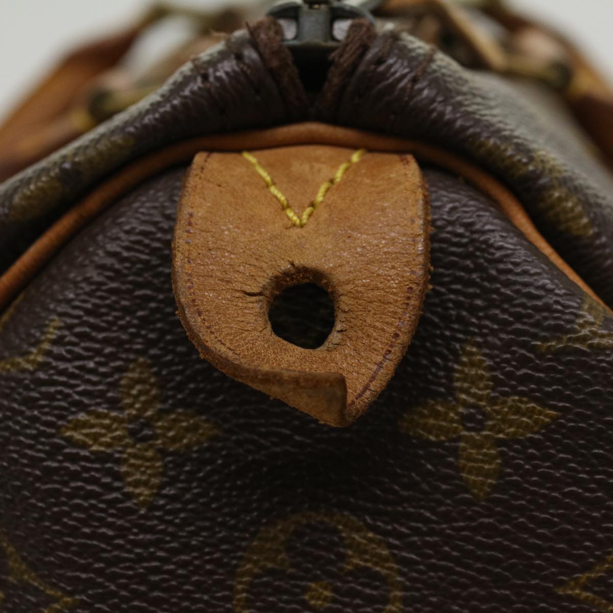 LOUIS VUITTON Monogram Speedy 35 Hand Bag M41524 LV 44435