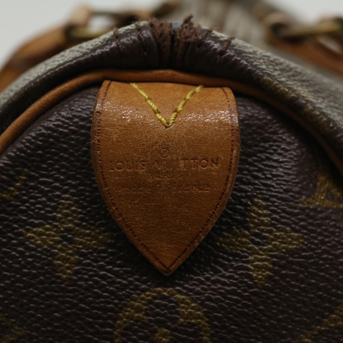 LOUIS VUITTON Monogram Speedy 35 Hand Bag M41524 LV 44435